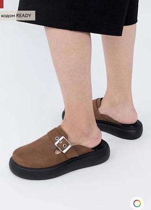 Замшеві шльопанці vagabond shoemakers blenda