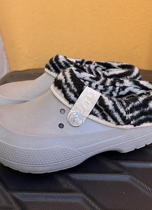 Crocs оригінал з міхом шльопки 38