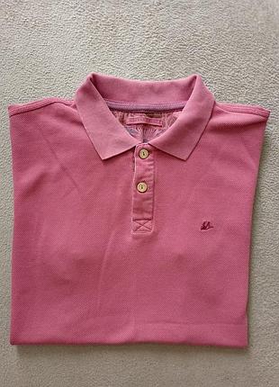 Брендовая футболка поло mantaray.