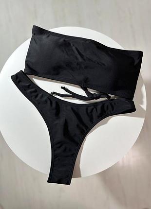 Купальник чорний бікіні