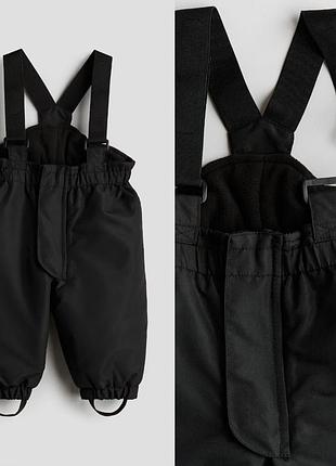 Зимовий напівкомбінезон h&m,3-4 р