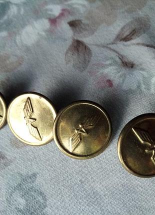 Ґудзик вінтаж.прошевий вік.набір 4 шт.