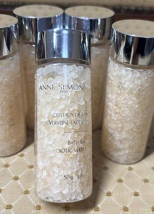 Anne semonin сіль для ванни exotic verbena