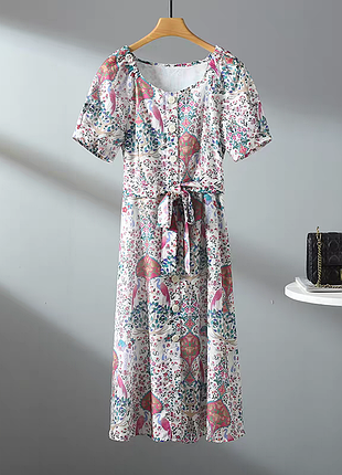 Уличное платье temperament со свободной талией