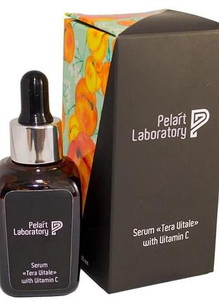 Сироватка з вітаміном c pelart laboratory apricot line serum  30 ml