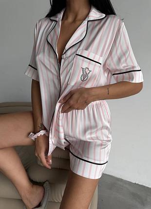 Піжама жіноча victoria's secret рожева 🎀