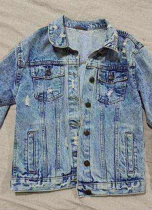Куртки джинсовые р. 140, р. м