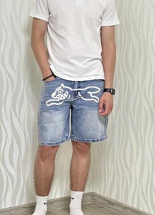 Джинсові шорти 30 bbc, shorts billionaire boys club x icecream s