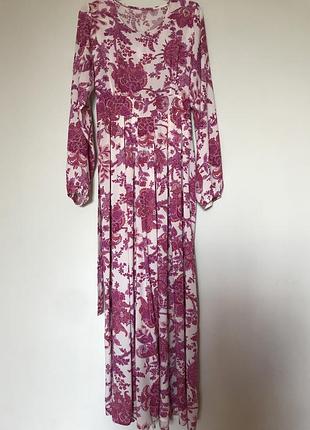 Платье в пол  вискоза