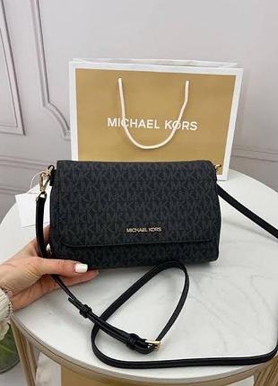 Жіноча сумка кросс-боди michael kors medium logo convertible bag,guess,calvin anos