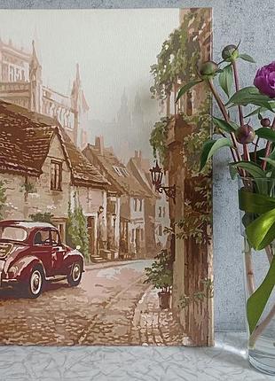 Картина интерьерная по номерам готова