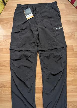 Треккинговые тактические брюки + шорты,трансформеры regatta размер 52(хл) x mammut x salomon