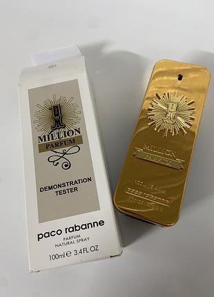 Тестер paco rabanne 1 million parfum 100ml