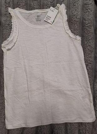 Майка h&amp;m органический хлопок