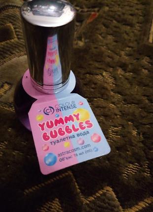 Детская yummy  bubbles туалетная вода 16ml высылаю по украине доставка покупателя предоплата
