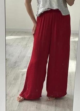 Лёгкие штаны палаццо