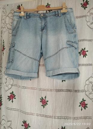Супер шорти джинсові р.12"peacocks"100%котон.