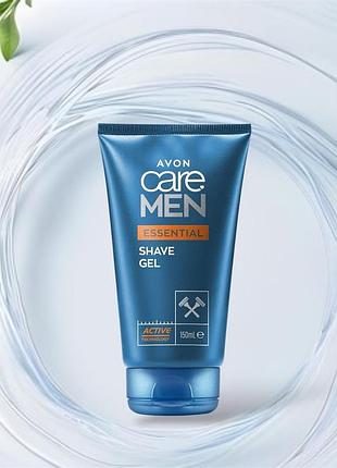 Avon care men доглядовий гель для гоління «основний догляд» 150 мл