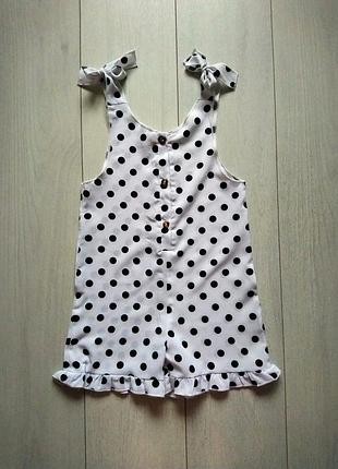 Летний комбинезон с шортами 4-5 лет