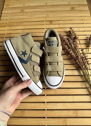Дитячі кеди замшеві converse all star оригінал