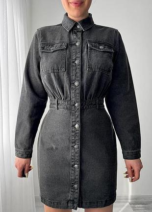 Джинсова сукня на бовтах від g e 0 r g e