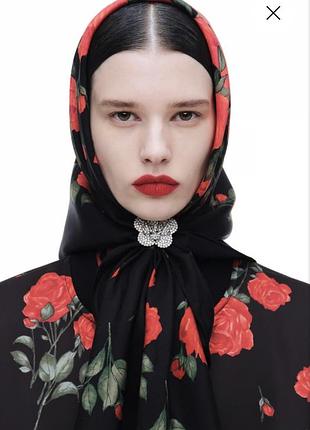 Шовкова хустка magda butrym & hm ✨