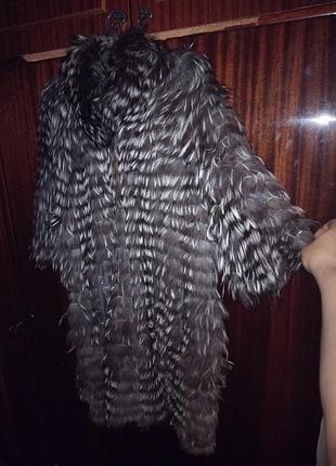 Шубка из чернобурки