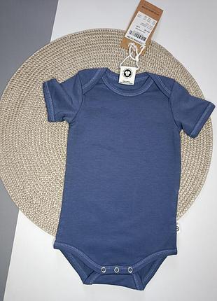 Боді на короткий рукав на хлопчика 0-3 місяці (56/62 см).