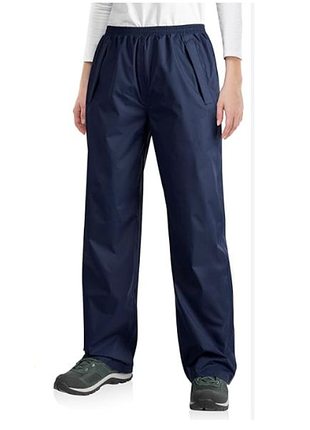 Водонепроницаемые штаны брюки дождь, c карманами, trespass. рост 140