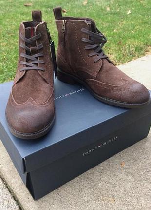 Замшевые ботинки Tommy Shirt hilfiger alford 43-44