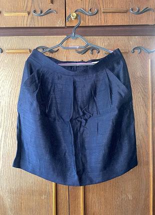 Міні спідниця в синьому кольорі