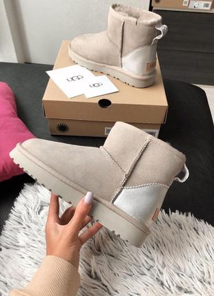 Шикарные женские зимние угги топ качество ugg ❄️🎁1 фото