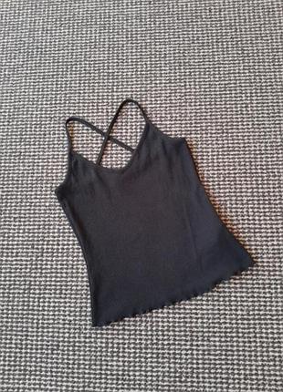 Майка топ рубчик