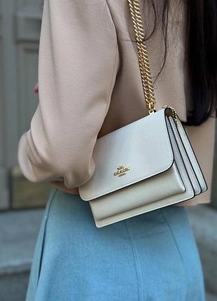 Сумка брендова coach klare medium crossbody шкіра оригінал на подарунок