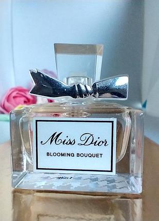 Miss dior blooming bouquet dior миниатюра 5мл