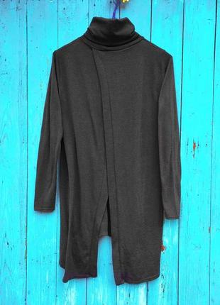 Асиметрична туніка з распашною спинкою,водолазка14(48-52)розм.,river island.