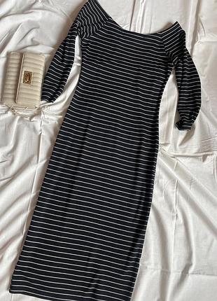 Платье футляр zara #платье миди zara