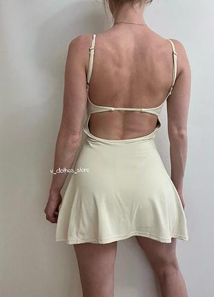 Сукня з вшитими шортиками