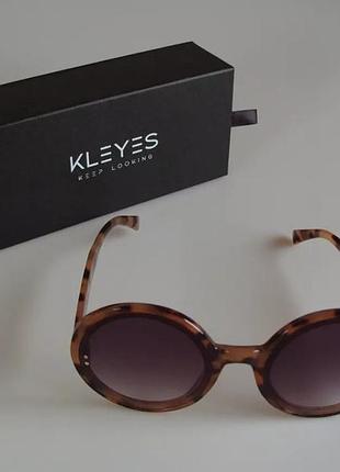 Оригинальный картонный кейс для очков от бренда kleyes keep looking хранить очки