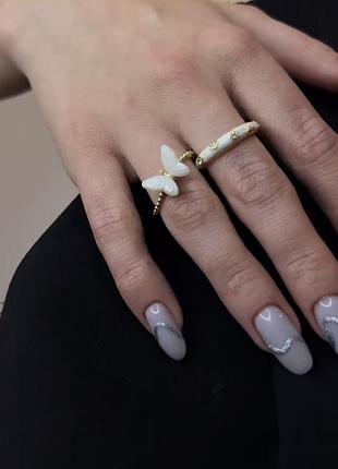 Женские  фактурные кольца 💍