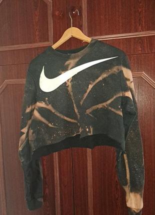 Кофта nike оригинал в стиле тай-дай