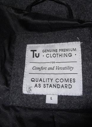 Пальто мужское tu genuine premium clothing4 фото