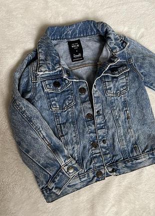 Джинсовка, джинсова куртка 18-24м