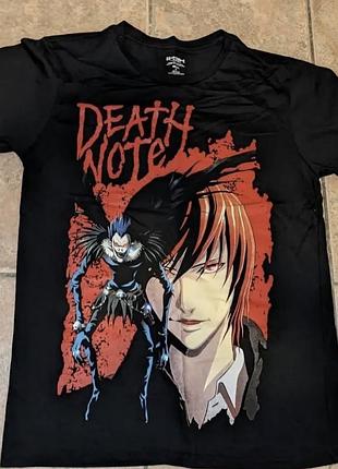 Футболка унісекс light yagami & ryuk death note аніме