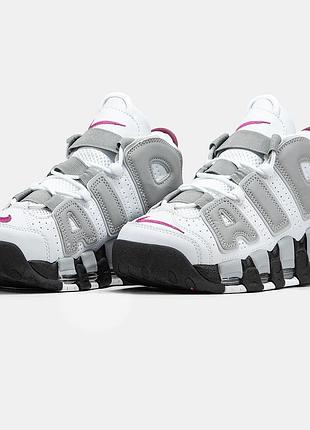 Кросівки nike air more uptempo white