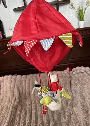 Підвіска мобіль повітряна куля з тваринами