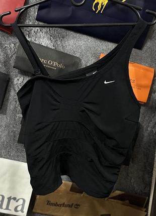 Майка топ жіночий nike чорний m