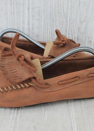 Мокасини sendra шкіра іспанія 38р туфлі мокасины