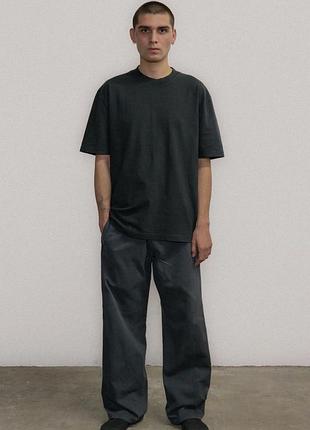 Нова футболка yzy x gap (yeezy balenciaga t-shirt over black) з америкки l
