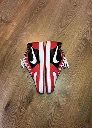 Кросівки nike ebernon low premium ‘white university red’ 5